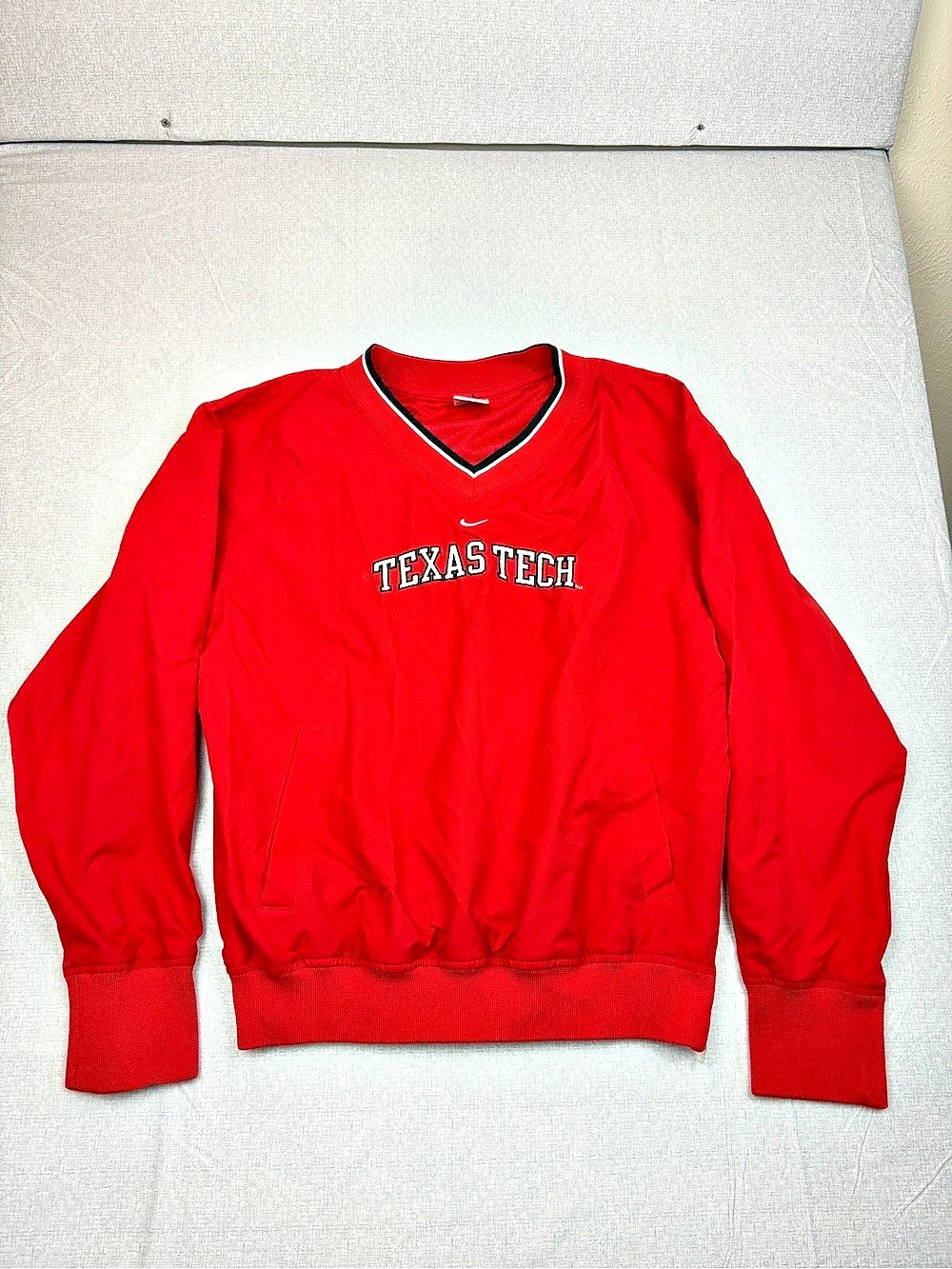 Nike Texas Tech Red Pullover Size Large